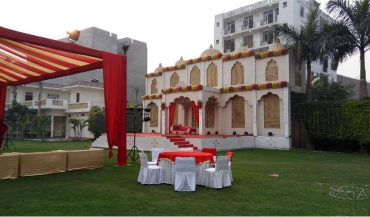 Bhagwati Garden Party Lawn Photos in Noida