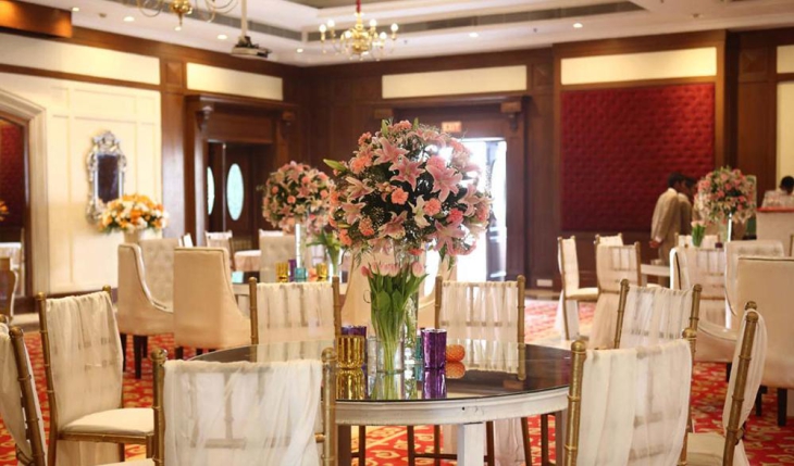 The Grand Ball Room at The Palms Town and Country Club Banquet Hall in Gurgaon Photos