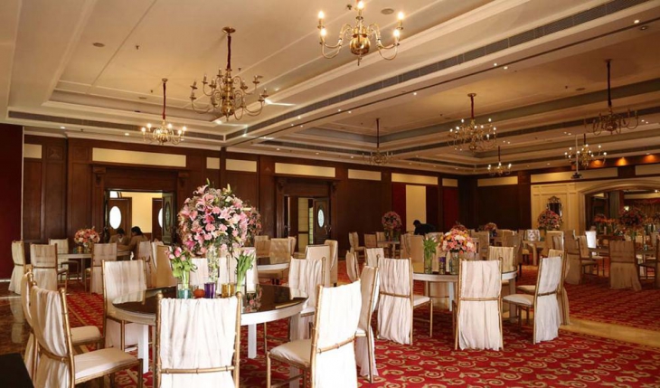 The Grand Ball Room at The Palms Town and Country Club Banquet Hall in Gurgaon Photos